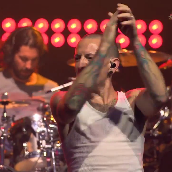 Linkin Park perform three new album tracks on Jimmy Kimmel